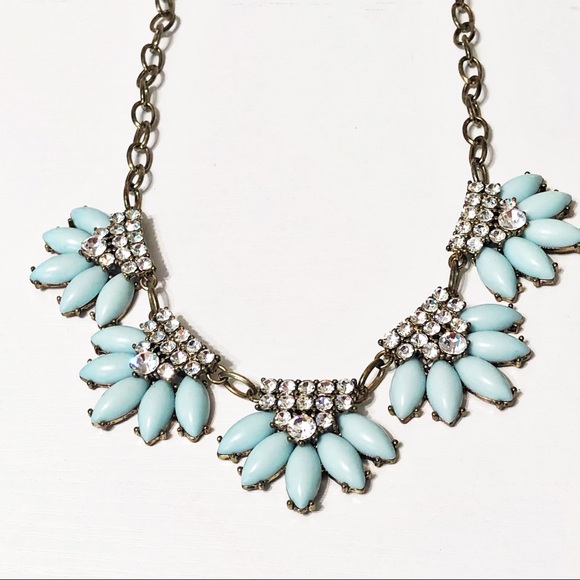 J. Crew Jewelry - J. Crew Crystal Petal Necklace